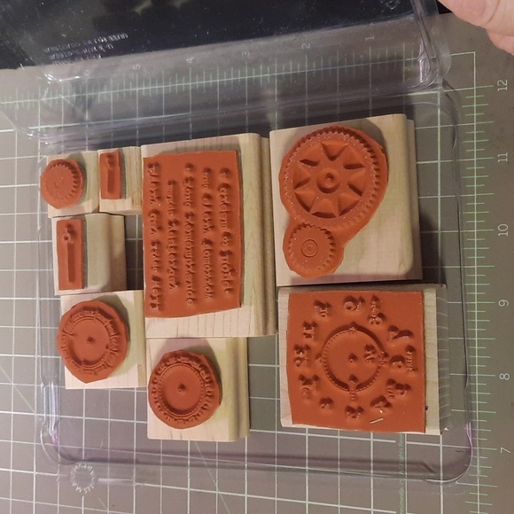 It's About Time Rubber Stamp set - Picture 2 of 3